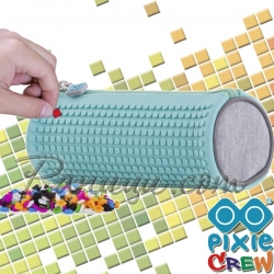 Pixie Crew Ученически несесер Grey/Turquoise PXA-05-W09